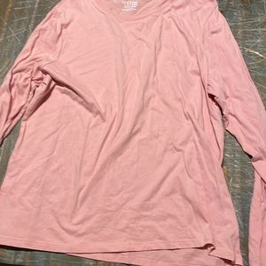 Pink Time and Tru Long Sleeve Shirt Size 20